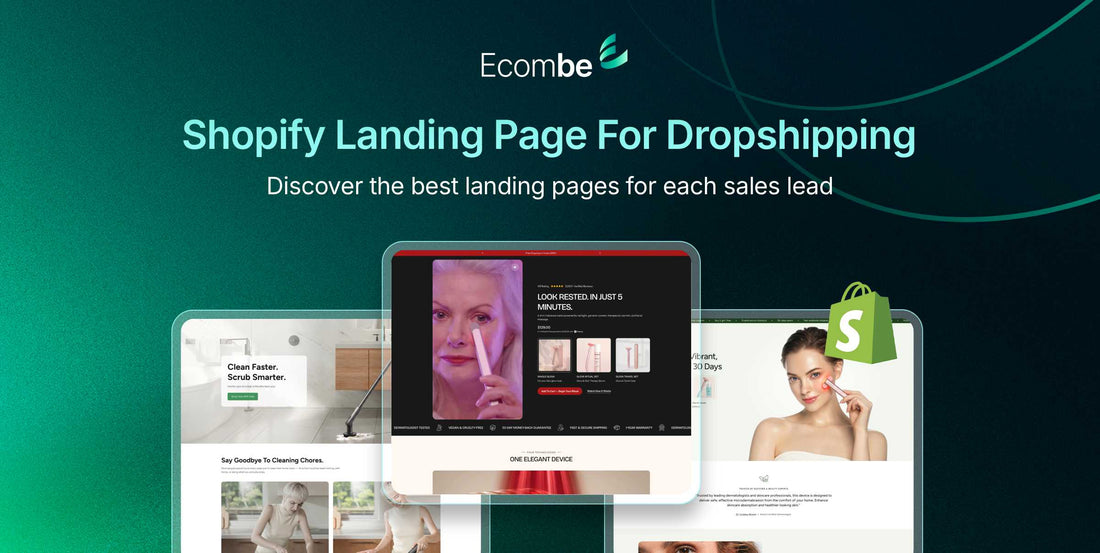 Best Shopify Free Landing Page Template for Droshipping