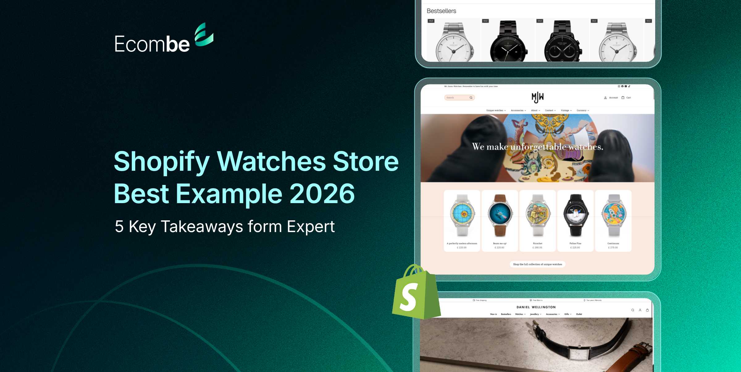 Best Shopify Watches Store Examples to Inspire Your Launch (2026 ...