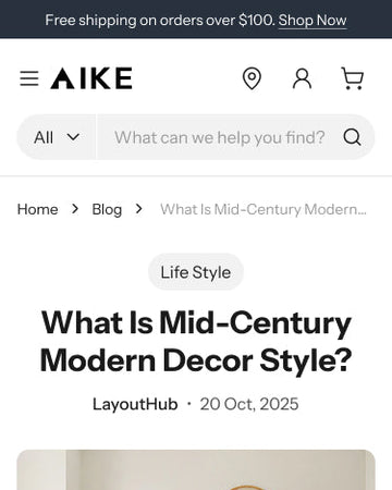 Aike - Home Blog Post Page Template for Shopify | Ecombe