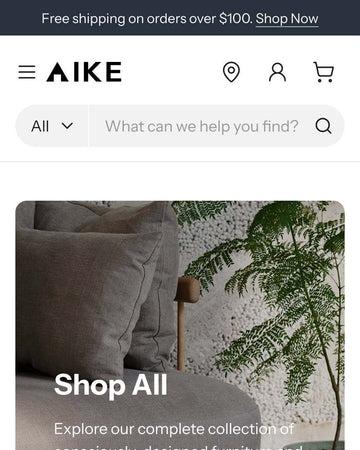Aike - Home Collection Page Template for Shopify | Ecombe