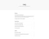 Essen - Clothing FAQ Page Template for Shopify | Ecombe