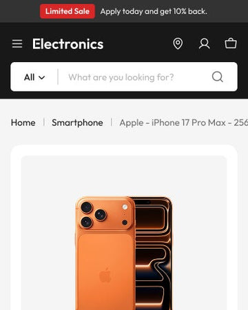 Torvex - Electronics Product Page Template for Shopify | Ecombe