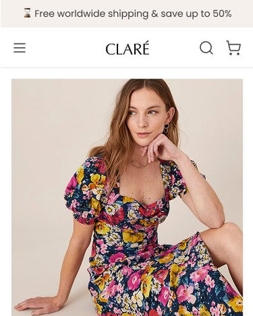 Claré - Clothing Product Page Template for Shopify | Ecombe