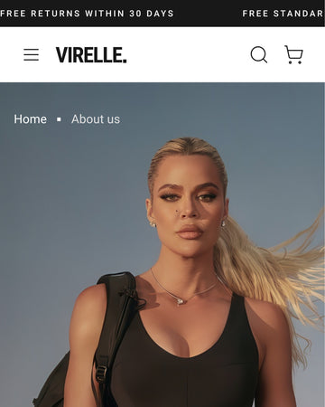 Virelle - Clothing About Page Template for Shopify | Ecombe
