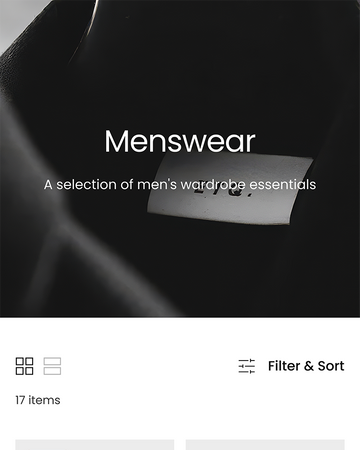 Arche - Clothing Collection Page Template for Shopify | Ecombe