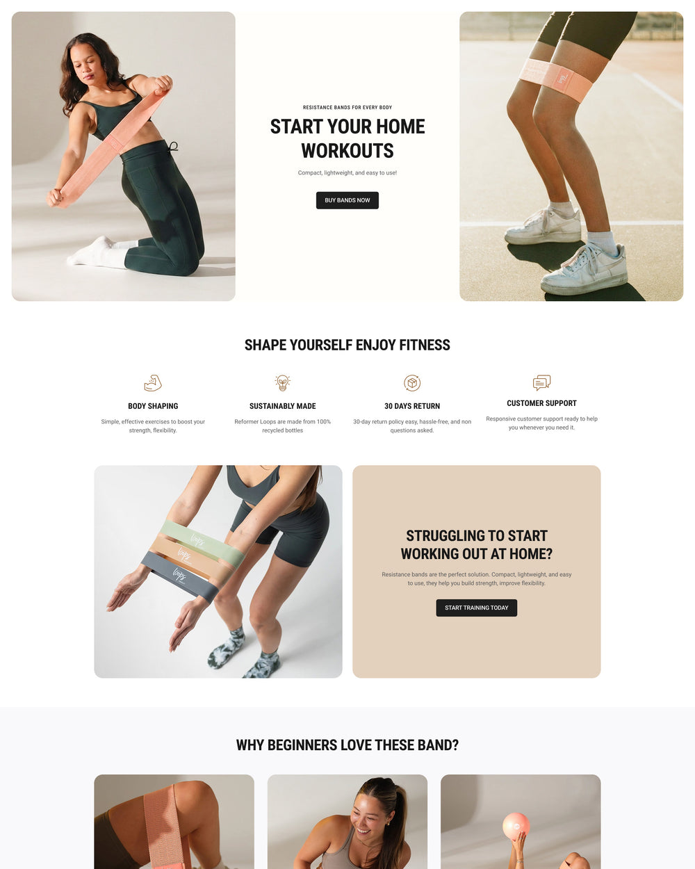 Force - Wellness Landing Page Template for Shopify | Ecombe