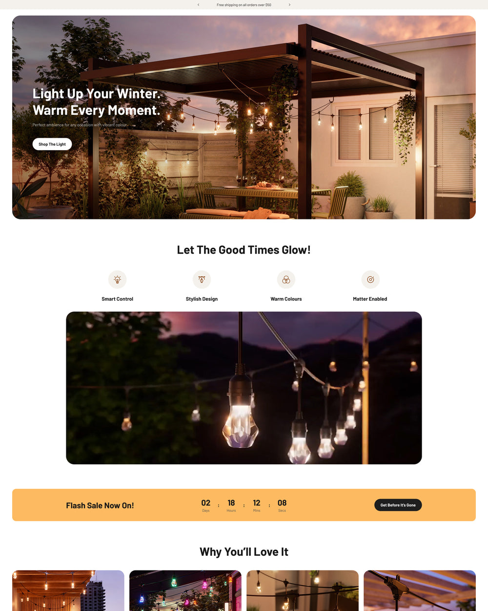 Ledge - Home & Decor Landing Page Template for Shopify | Ecombe