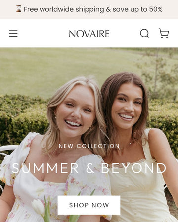 Novaire - Clothing Homepage Template for Shopify | Ecombe