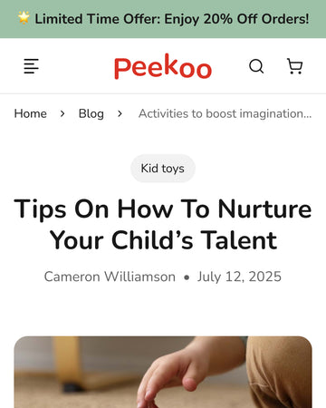 Peekoo - Toys Blog Post Page Template for Shopify | Ecombe