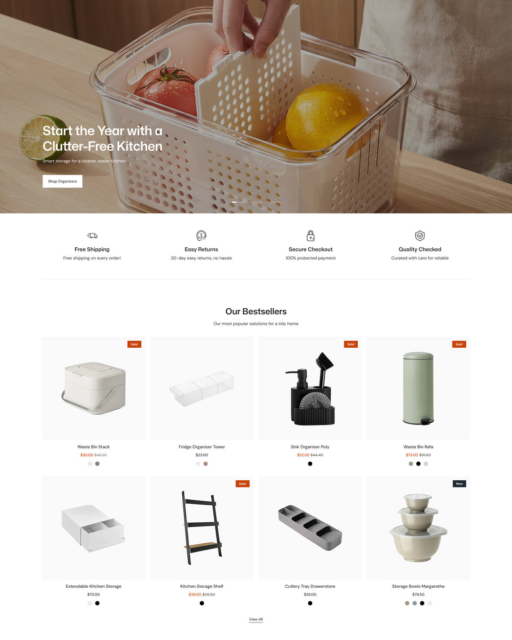 Resetra - Home & Decor Homepage Template for Shopify | Ecombe