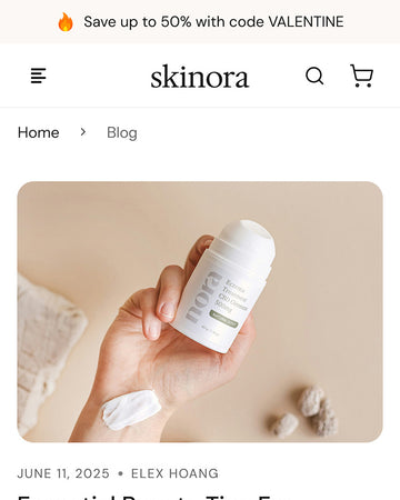 Skinora - Beauty Blog Page Template for Shopify | Ecombe