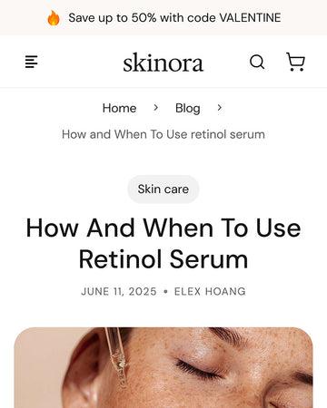 Skinora - Beauty Blog Post Page Template for Shopify | Ecombe