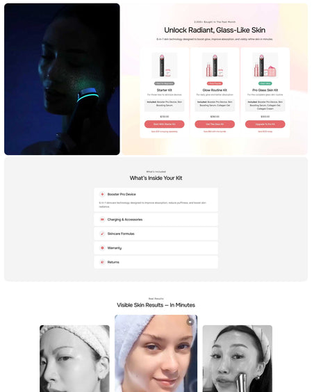 Skizion - Beauty Landing Page Template for Shopify | Ecombe
