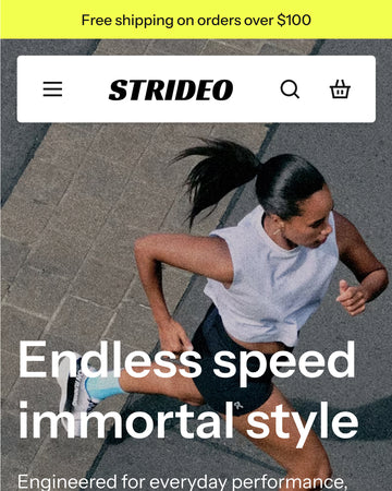 Strideo - Shoes Homepage Template for Shopify | Ecombe