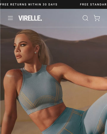 Virelle - Clothing Homepage Template for Shopify | Ecombe