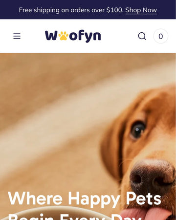 Wofyn - Pets Homepage Template for Shopify | Ecombe