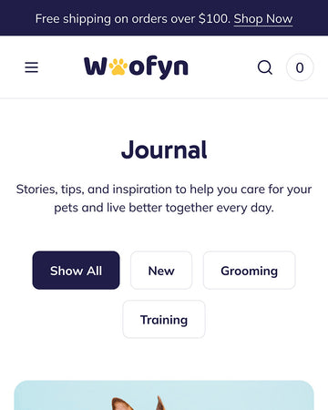 Wofyn - Pets Blog Page Template for Shopify | Ecombe
